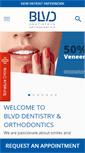 Mobile Screenshot of blvddentistry.com